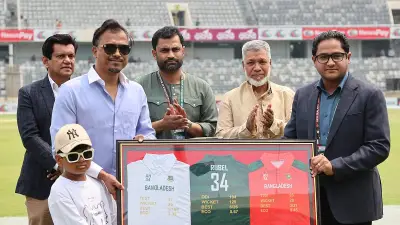 আড়ালের নায়ক রুবেল হোসেনের আনুষ্ঠানিক বিদায়, বিসিবির সম্মাননা ও স্মৃতিচারণ