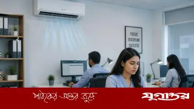 অফিসে দীর্ঘক্ষণ এসিতে থাকার ক্ষতিকর প্রভাব ও সতেজ থাকার উপায়