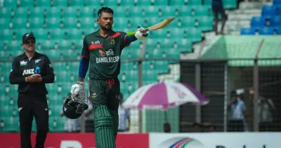 শান্তর সেঞ্চুরিতে বাংলাদেশের ২৬৫ রানের পুঁজি