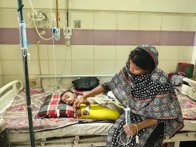 দেশজুড়ে হামের প্রকোপ বেড়ে যাওয়ায় হাসপাতালে শিশু রোগীর চাপ বাড়ছে