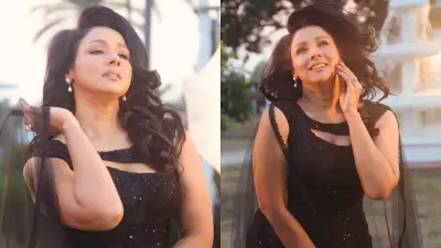 রুনা খানের ডার্ক গ্ল্যাম লুকে সুরভী চৌধুরী হয়ে চমক