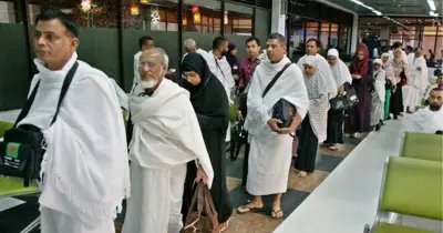 ৮৭ ফ্লাইটে সৌদি পৌঁছেছেন ৩৪ হাজার ৯৪১ হাজি