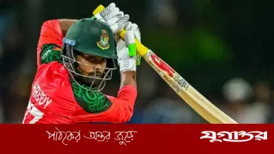 ঝোড়ো ইনিংস খেলে ম্যাচসেরা তাওহীদ হৃদয়