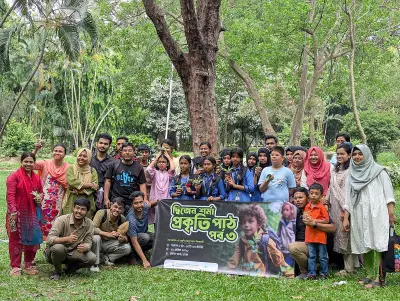 রমনা পার্কে দ্বিজেন শর্মা প্রকৃতিপাঠ তৃতীয় পর্ব অনুষ্ঠিত