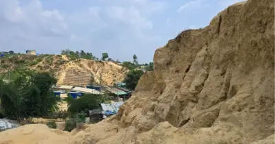 রোহিঙ্গা ক্যাম্পে ভূমিধস প্রতিরোধে জাতিসংঘের খাদ্য সংস্থাকে ৫.৮ লক্ষ ডলার দিচ্ছে বাংলাদেশ হিউম্যানিটারিয়ান ফান্ড