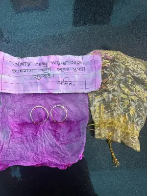 মায়ের আরোগ্য কামনায় মসজিদের দানবাক্সে সোনার দুল ও চিরকুট