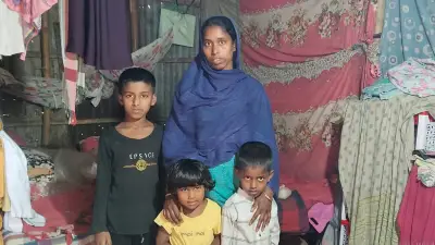 তিন সন্তান নিয়ে গৃহপরিচারিকা নাছিমার সংগ্রামী জীবন