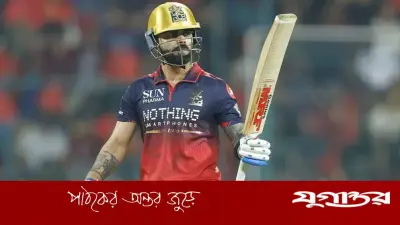 গেইল-ওয়াটসনের স্মৃতি ফেরালেন কোহলি, রাবাদার ওভারে পাঁচ চার