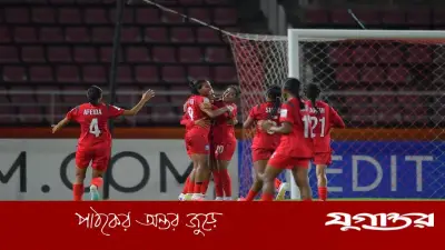 সাগরিকার গোলে থাইল্যান্ডের বিপক্ষে এগিয়ে বাংলাদেশ অনূর্ধ-২০ নারী ফুটবল দল