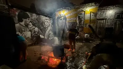 ম্যারাডোনার জন্মভিটায় এখন লঙ্গরখানা, ক্ষুধার্ত মানুষের ভিড়