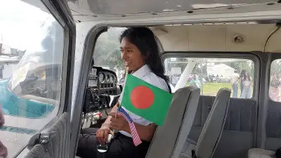 বাংলাদেশি কিশোরী এভা ছোয়ার আকাশ ছোঁয়ার স্বপ্ন: ১৬তম জন্মদিনে প্রথম সোলো ফ্লাইট