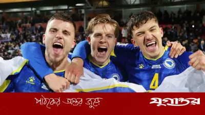 বসনিয়ার ফরোয়ার্ড দেমিরোভিচের প্রতিশ্রুতি: বিশ্বকাপে ওঠায় দর্শকদের বিয়ারের খরচ দেবেন