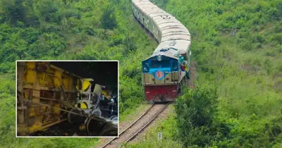 হবিগঞ্জে তেলবাহী ট্রেন লাইনচ্যুত: তেল লুটপাটে সংঘর্ষ, আহত ১, তদন্ত কমিটি গঠন