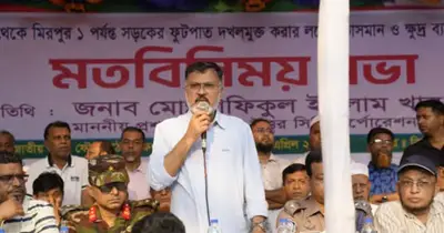 ডিএনসিসি প্রশাসকের ঘোষণা: ফুটপাত ও রাস্তায় ব্যবসা বন্ধ, বিকল্প ব্যবস্থার আশ্বাস