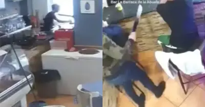 স্পেনের বারে ডাকাতির চেষ্টা, কর্মীদের হাসি-ঠাট্টায় ব্যর্থ হয়ে ফিরলো দুর্বৃত্ত