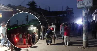 ফুটবল মাইক বাজানো নিয়ে সংঘর্ষে ফরিদপুরের ভাঙ্গায় ৩০ জন আহত, টর্চ জ্বালিয়ে ধাওয়া-পাল্টা ধাওয়া