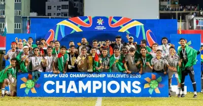 সাফ অনূর্ধ্ব-২০ চ্যাম্পিয়নশিপে টাইব্রেকারে ভারতকে হারিয়ে বাংলাদেশের টানা দ্বিতীয় শিরোপা