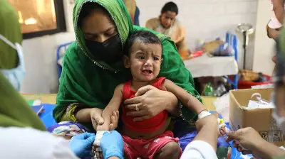 ঢাকার সংক্রামক ব্যাধি হাসপাতালে হামের প্রকোপ: শিশু রোগীদের চিকিৎসায় শয্যাসংকট