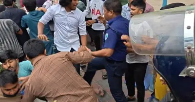 লক্ষ্মীপুরে ১৪৪ ধারা ভঙ্গ করে ত্রিমুখী সংঘর্ষ, আহত অন্তত ২০