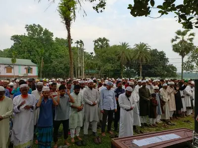 সৌদি আরবে ক্ষেপণাস্ত্র হামলায় নিহত প্রবাসী আবদুল্লাহ আল মামুনের মরদেহ দেশে ফিরল