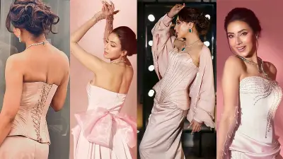 জয়া আহসান ও বিদ্যা সিনহা মিমের স্ট্রাকচার্ড করসেট গাউনে ফ্যাশন দ্বৈরথ