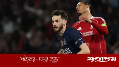 পিএসজির ২-০ জয়ে লিভারপুলের প্রতিশোধের স্বপ্ন ভেঙে চ্যাম্পিয়ন্স লিগ সেমিফাইনালে এক পা