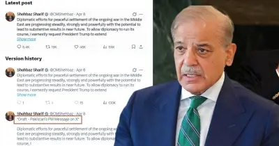 পাকিস্তানের প্রধানমন্ত্রীর পোস্টে 'ড্রাফট' লেবেল: হোয়াইট হাউসের ভূমিকা নিয়ে জল্পনা