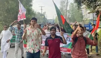বাঁশখালীতে নিষিদ্ধ ছাত্রলীগের মিছিল, পুলিশের তদন্ত ও আটকের চেষ্টা