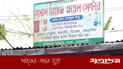 রাজশাহীর বাঘায় অবৈধ তেল মজুত জব্দ, মালিককে ৩০ হাজার টাকা জরিমানা