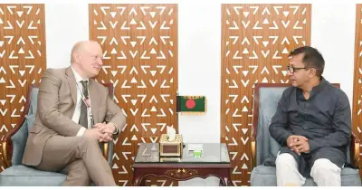 বাণিজ্যমন্ত্রীর সঙ্গে জার্মানি ও সুইডেনের রাষ্ট্রদূতদের বৈঠক: দ্বিপাক্ষিক বাণিজ্য ও বিনিয়োগ বৃদ্ধির আলোচনা