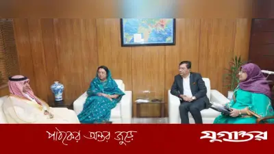 বিমানমন্ত্রী ও প্রতিমন্ত্রীর সঙ্গে সৌদি রাষ্ট্রদূতের বৈঠকে দ্বিপক্ষীয় সম্পর্ক জোরদারের অঙ্গীকার