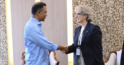 টেলিনর গ্রুপের সিইওর সঙ্গে প্রধানমন্ত্রী শেখ হাসিনার সৌহার্দ্যপূর্ণ সাক্ষাৎ