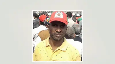 ব্যস্ত সড়কে আলপনা আঁকতে গিয়ে পিকআপের চাপায় নিহত মহাম্মদ জুয়েল