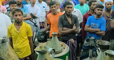 বগুড়ার শেরপুরে ডিজেল মজুদ করে কৃষকদের কাছ থেকে অতিরিক্ত মুনাফা আদায়ের অভিযোগে ব্যবসায়ীকে জরিমানা