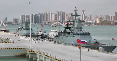 রাশিয়ার নৌবহর চীনে শুভেচ্ছা সফরে, দুই দেশের বন্ধুত্বের প্রতীক