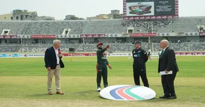 টস জিতে ব্যাটিংয়ের সিদ্ধান্ত নিউজিল্যান্ডের, মিরাজ বলছেন বোলিংয়ের ইচ্ছা ছিল