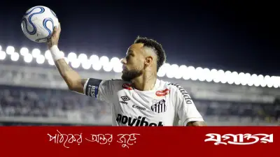 নেইমারের স্পষ্ট ঘোষণা: মেজর লিগ সকার নয়, সান্তোসেই থাকছেন ব্রাজিলিয়ান তারকা