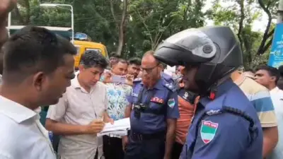 তেলপাম্পে পুলিশ সদস্যকে জরিমানা, মার্কিন দূত ঢাকায়, হামে শিশু মৃত্যু ও অন্যান্য ঘটনা