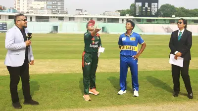 রাজশাহীতে আন্তর্জাতিক ক্রিকেটের সূচনা, শ্রীলঙ্কা ব্যাটিংয়ে নামল