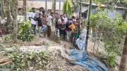 শরীয়তপুরে মামার কবরে অর্ধগলিত লাশ, নিখোঁজ ব্যক্তির মৃত্যু সন্দেহ