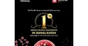 ড্যাফোডিল বিশ্ববিদ্যালয় এশিয়ায় ৩৫১-৪০০ ব্যান্ডে, দেশে প্রথম বেসরকারি