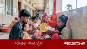 পাবনা হাসপাতালে শিশু ওয়ার্ডে শয্যা সংকট, মেঝেতেও রোগী