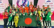 ঐতিহাসিক রুপালি পদক বাংলাদেশের নারী হকি দলের