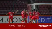 সাগরিকার গোলে থাইল্যান্ডের বিপক্ষে এগিয়ে বাংলাদেশ অনূর্ধ-২০ নারী ফুটবল দল
