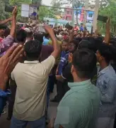 মেঘনায় যুবক হত্যার প্রতিবাদে বিক্ষোভ, গ্রেপ্তার না হওয়ায় উত্তেজনা