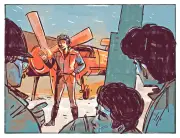 অভ্রভেদী উপন্যাসের বই আকারে আসন্ন প্রকাশ, প্রচ্ছদে আরাফাত করিম