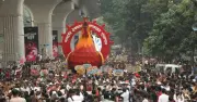 বাংলা নববর্ষ ১৪৩৩ উদযাপন: ভয় জয়ের প্রত্যয়, বৈশাখী শোভাযাত্রায় ফিলিস্তিন ও কৃষক কার্ডের উপহার