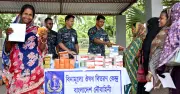 খুলনার কয়রায় নৌবাহিনীর বিনামূল্যে চিকিৎসা শিবির, সহস্রাধিক মানুষ পেলেন সেবা