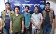 নোয়াখালীতে অবৈধ পেট্রল মজুত: তিনজন গ্রেপ্তার, উদ্ধার ১২০০ লিটার