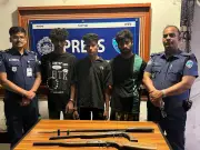 চট্টগ্রামের সাতকানিয়ায় ডাকাতি প্রস্তুতির সময় অস্ত্রসহ তিন যুবক গ্রেপ্তার